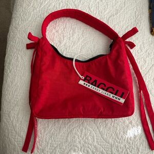 Baggu Sandy Liang Red Shoulder Bag